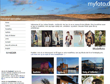 Tablet Screenshot of myfoto.dk