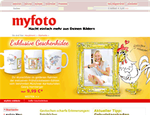Tablet Screenshot of myfoto.de